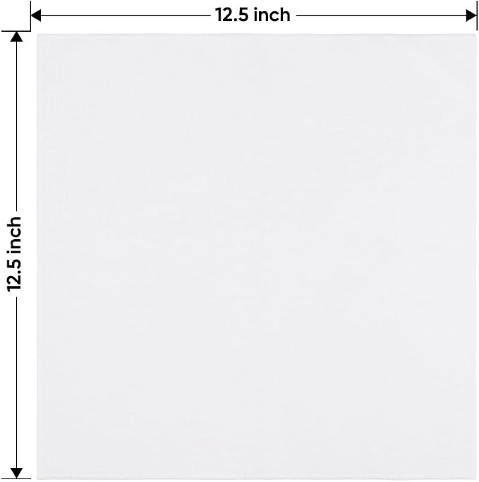 HOMEXCEL White Microfiber Cleaning Cloth 12 Pack, 12.5 x 12.5 inch Microfiber - Image 7