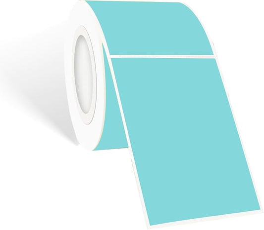STARLIBOO Colored Labels Stickers 3 x 2 Inch, Removable Rectangle Moving Labels by STARLIBOO