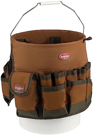 Bucket Boss The Bucketeer Bucket Tool Organizer in Brown, 10030 (Pack of 6)