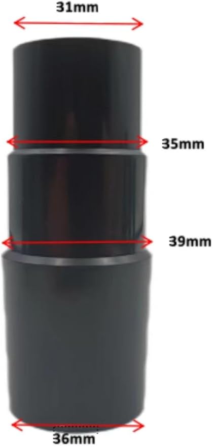 Plastic Hose Connector Reducer Attachments Fits Vacuum Cleaner， 1-3/8" to 1-1/4" - Image 8