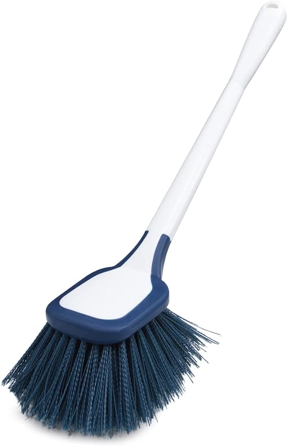 Unger EZ Reach Shower Tub and Tile Scrub Brush, Crevice Bathroom Cleaning by Unger