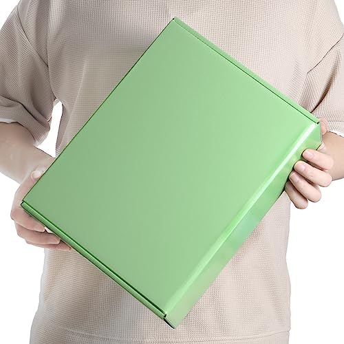 PHAREGE 20 Pack 12x9x4 in Cardboard Shipping Boxes, Light Green Gift Box