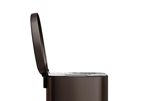 Garvee 13 Gal and 2.6 Gal Metal Trash Can Combo Set, Rustproof Garbage Can - Image 5