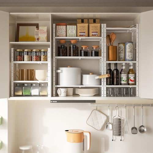 Multi-Functional Metal Shoe Rack,Expandable Adjustable Stackable Kitchen Orga...