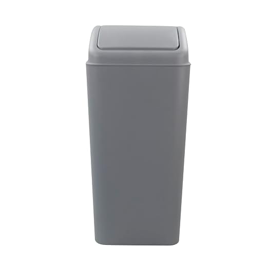 4.2 Gallon Plastic Swing Top Trash Can - Image 7