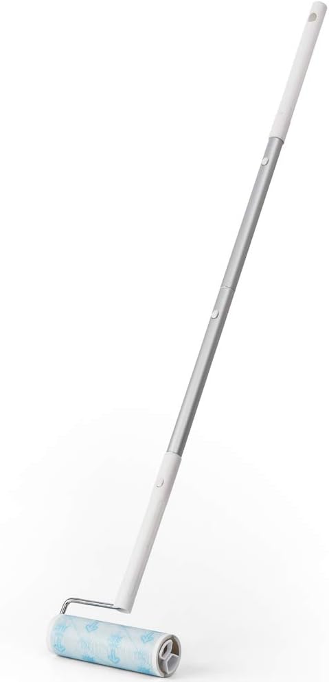 UNIKON 802 Lint Roller Sticky Roller Pet Hair Roller, Long Handle Sticky Mop by UNIKON