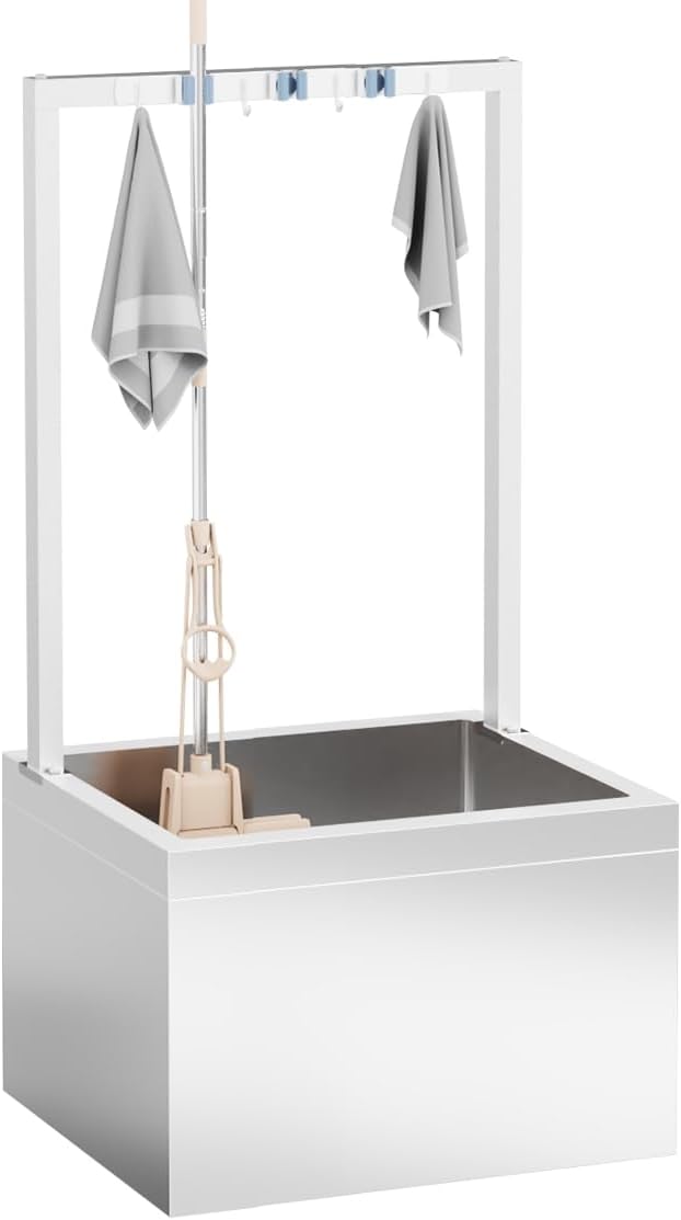 TONGMO Stainless Steel Floor Mop Sink, Mop sink by TONGMO