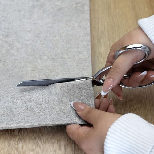 RUGPADUSA - Eco-Complete - 5'x7' - 1/4" Thick - Premiere Felt and Rubber Non-Slip Rug Pad, Made in USA, Low VOCs, 5-Year Warranty