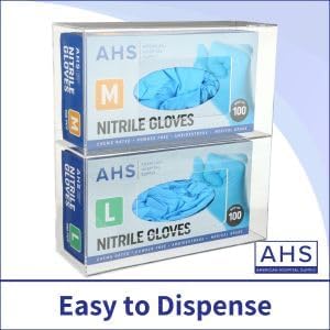 AMERICAN HOSPITAL SUPPLY Wall-Mount Triple Glove Dispenser | Clear Acrylic - Image 5