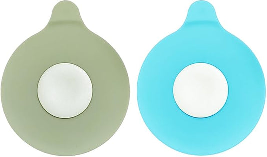 2PCS Silicome Tub Stopper, Bathtub Stopper, Tub Drain Stopper, Tub Plug by Seatery
