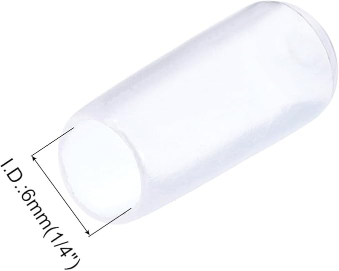 uxcell 20pcs Rubber End Caps 6mm ID Vinyl PVC Round Tube Bolt Cap Cover Screw - Image 3