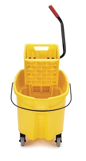Rubbermaid Commercial Products WaveBrake 35 Qt. Side-Press Mop Bucket and - Image 2