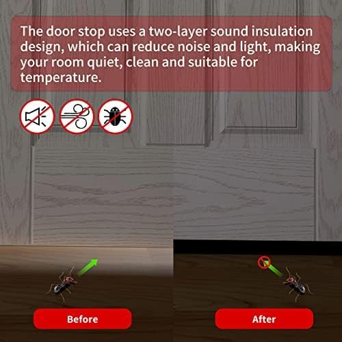 Weather Stripping Door Seal, Strong Adhesive Door Sweep - Image 5