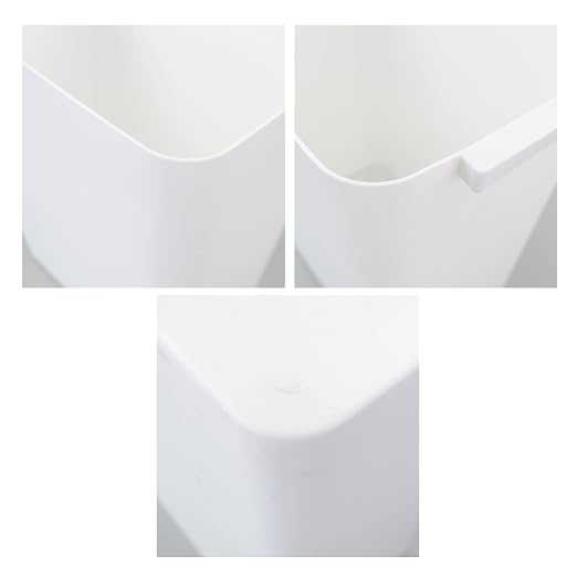 3-Pack 4.5 Gallon Trash Can Wastebasket, Garbage Container Bin - Image 3
