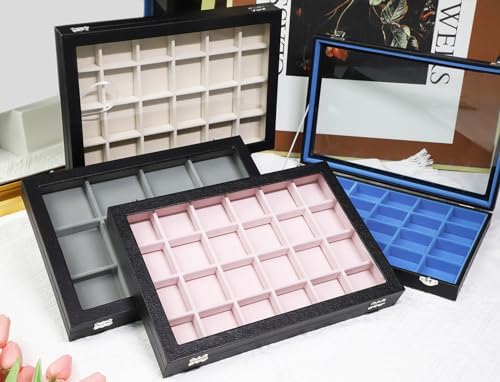 Stratalife Jewelry Organizer Earring Holder Jewelry Tray Earring Storage Orga...