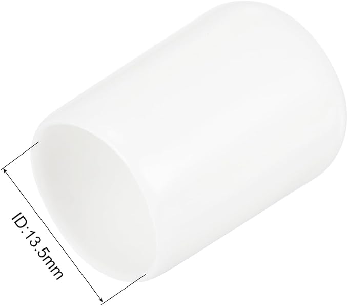 uxcell 20pcs Rubber End Caps 13.5mm ID Vinyl Round Tube Bolt Cap Cover Thread - Image 3