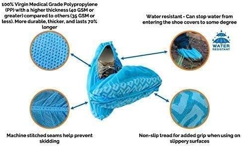 CleanPro® Disposable Polypropylene Shoe Covers - Image 3