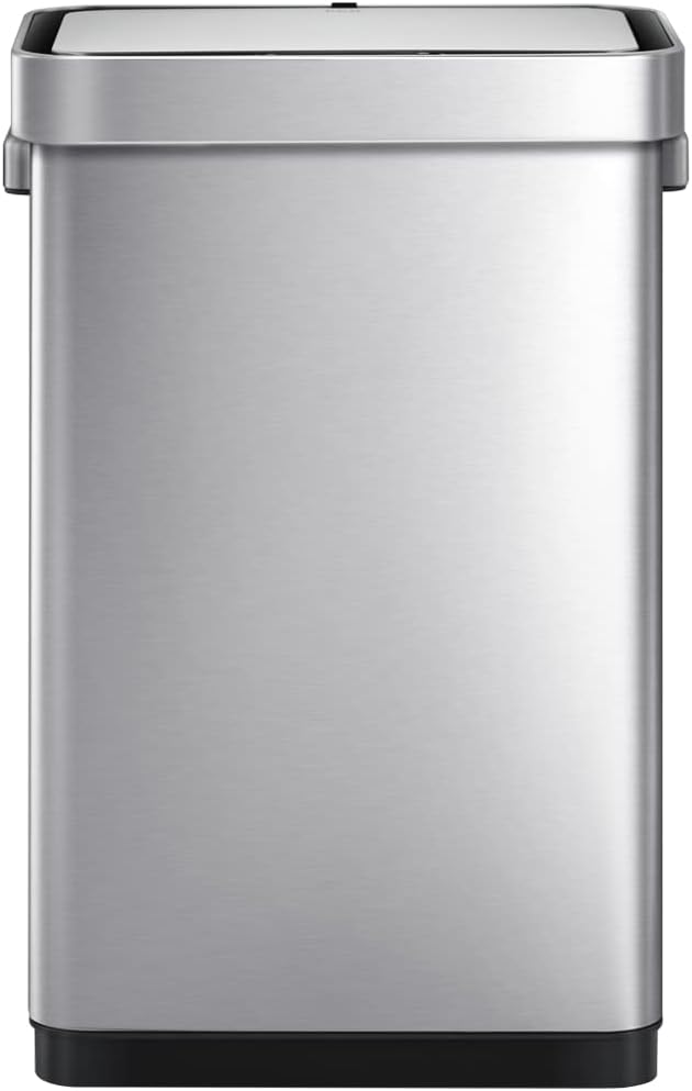 EKO Deluxe Mirage-T 50 Liter / 13.2 Gallon Touchless Rectangular Motion Sensor - Image 2
