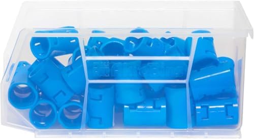 Akro-Mils 30230 AkroBins Plastic Storage Bins, 11"x5"x5", Clea...