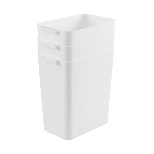 4.5 Gallon Plastic Wastebasket, Slim Trash Container Bin - Image 7