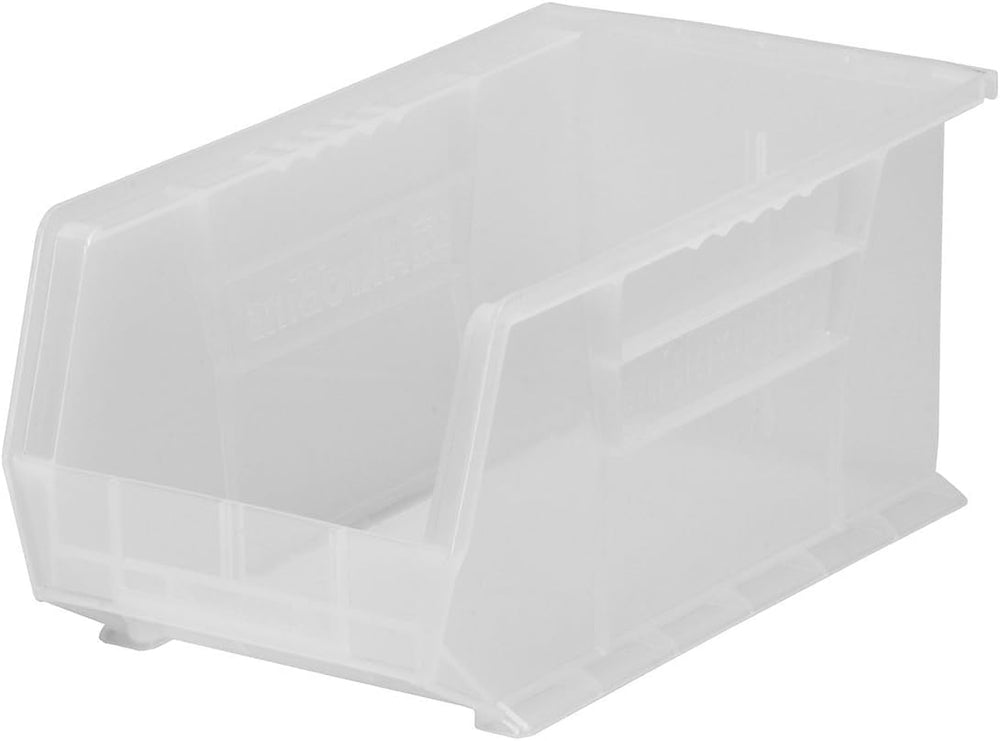 Akro-Mils 30239 AkroBins Plastic Storage Bins, 11"x8"x7", Clea...