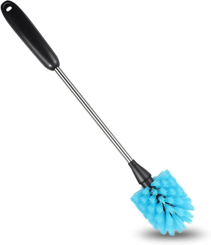 Water Bottle Brush, 15-inch Long, Bottle Brush Cleaner, Bottle Scrubber by AIOUIERSCN