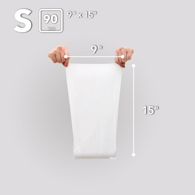 BOS Odor-Sealing Kitchen, Home & Food Small Trash Bags - Image 4