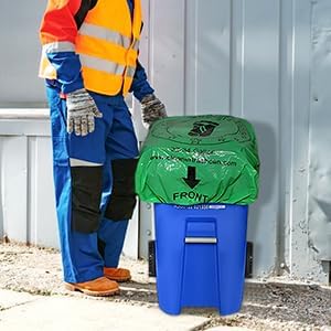 32 Gallon Trash Can Cover Odor Eliminating Bag - Image 8
