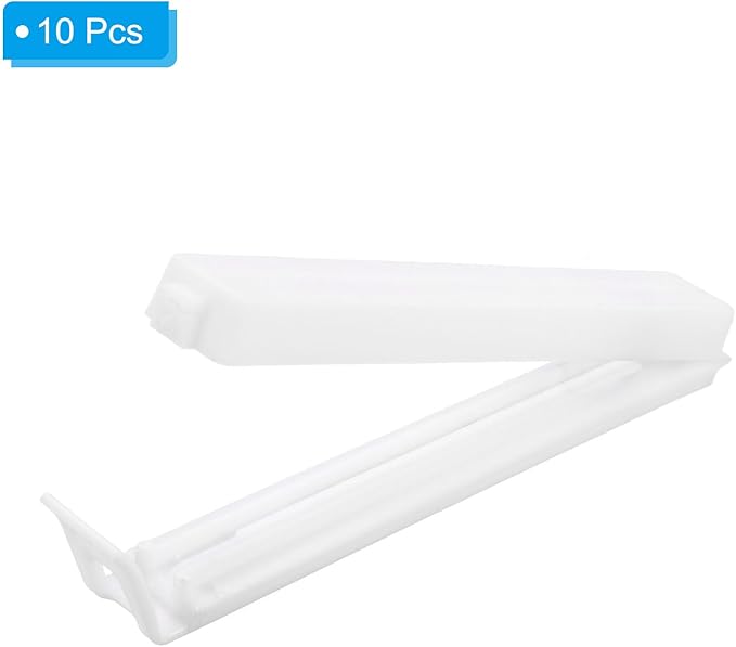 PATIKIL Sealing Clips 4.3 Inch, 10 Pack Reusable Plastic Bag Clip Clamp Sealer - Image 3