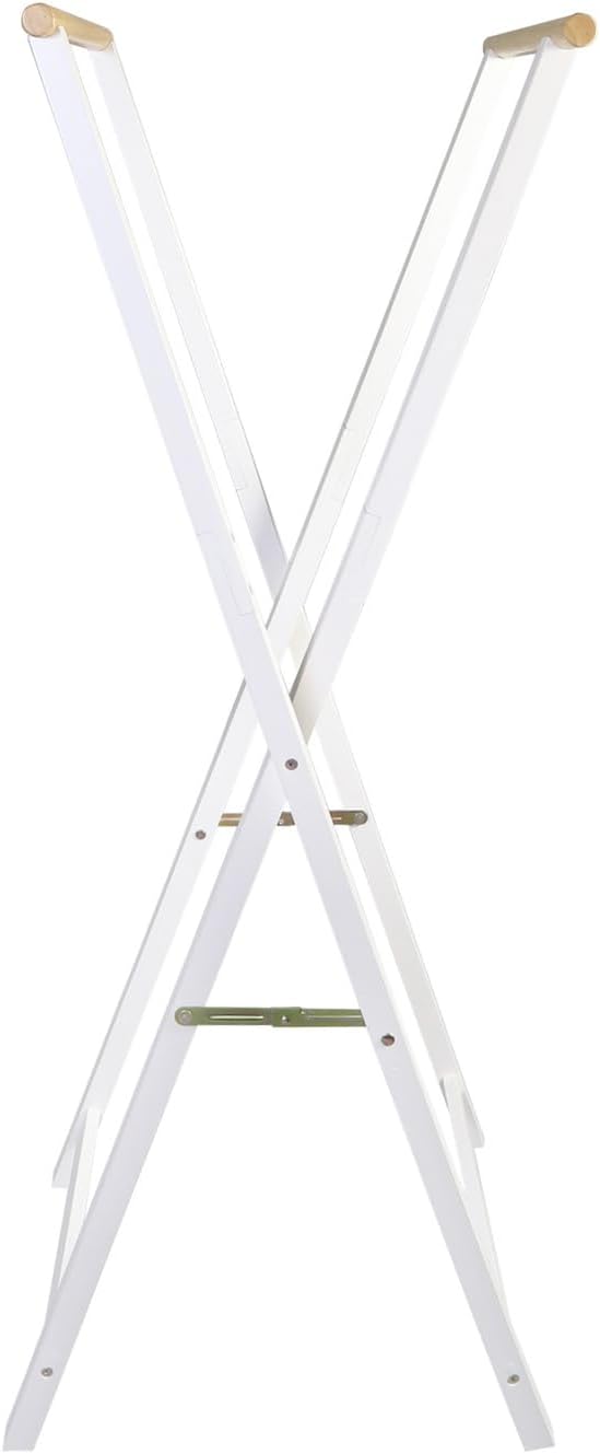 Casual Home Solid Wood Folding Clothing Garment Laundry Drying Rack, 20.5&quo...