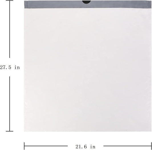 Trash Bags Drawstring Garbage Bags 8 Gallon Thickened Stretchy, Office and - Image 2