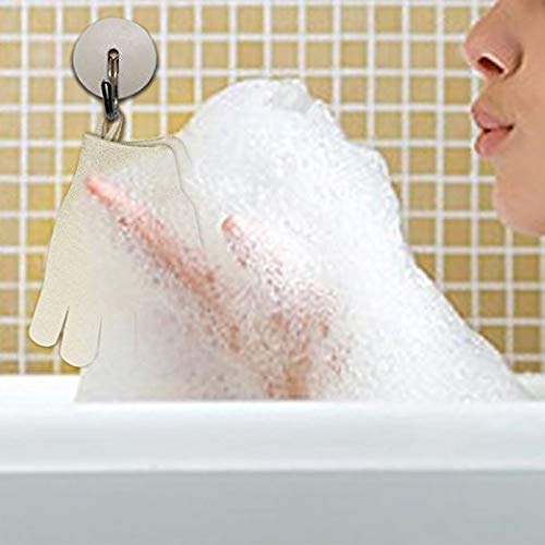 Evridwear Exfoliating Dual Texture Bath Gloves - Image 3