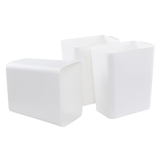 3-Pack 4.5 Gallon Trash Can, Waste Bin - Image 5