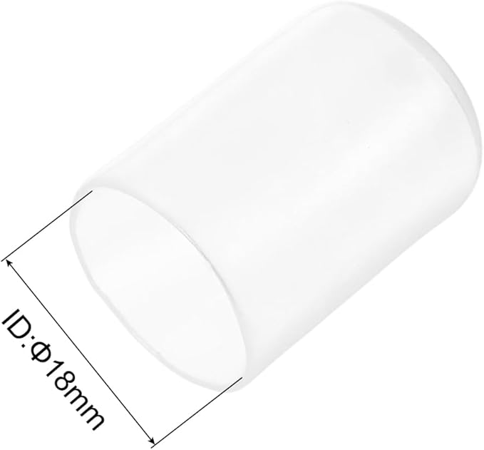 uxcell 20pcs Rubber End Caps Protective Caps 18mm ID Vinyl PVC Round Tube Bolt - Image 3