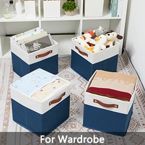 HNZIGE Cube Storage Bins Basket - Image 4