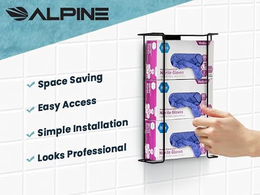 Alpine Glove Holder for Wall Mount Latex Gloves - Image 8