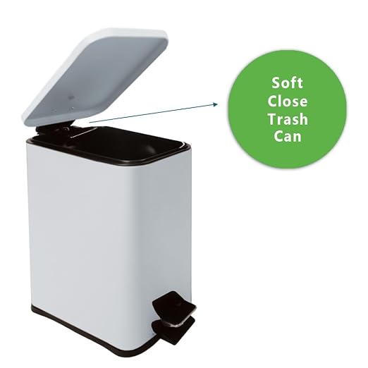 Stainless Steel Small Trash Can - Image 2
