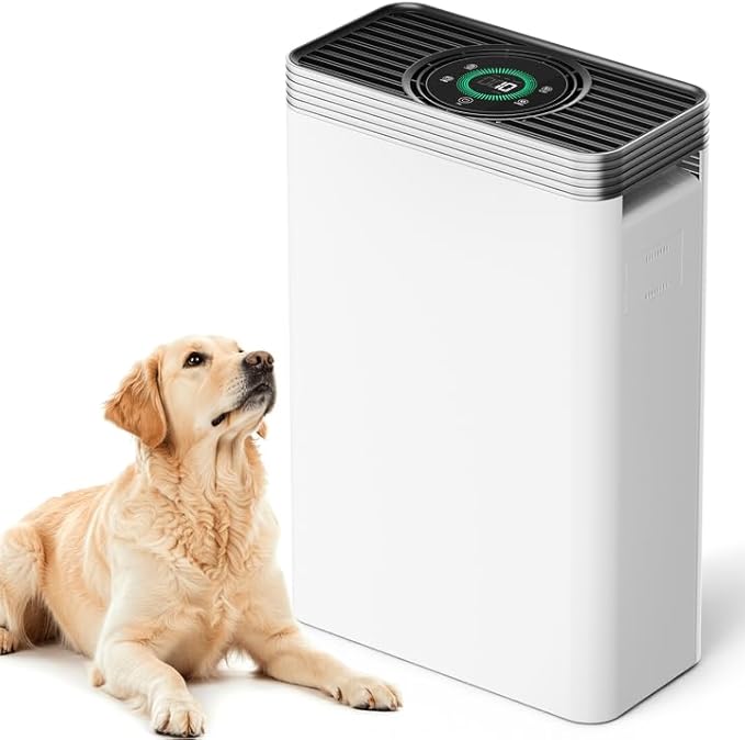VUSIGN Air Purifier for Home Dorm Room up to 1110 ft², CADR 143 CFM, H13 HEPA by VUSIGN