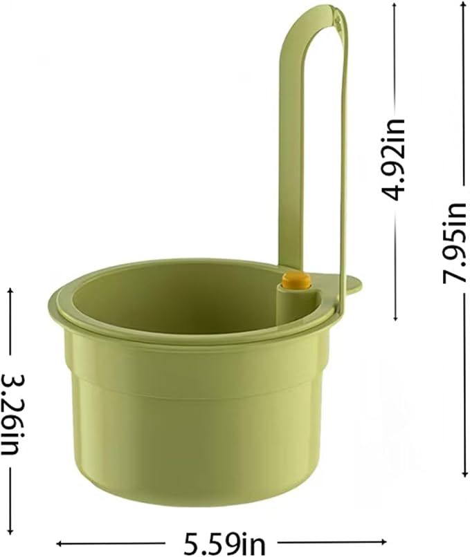 Sink Strainer Basket, Hanging Kitchen Sink Strainer Basket, Press to Dump - Image 8