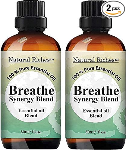 Natural Riches Breathe Essential Oil Blend Breathe Easy by NaturalRiches