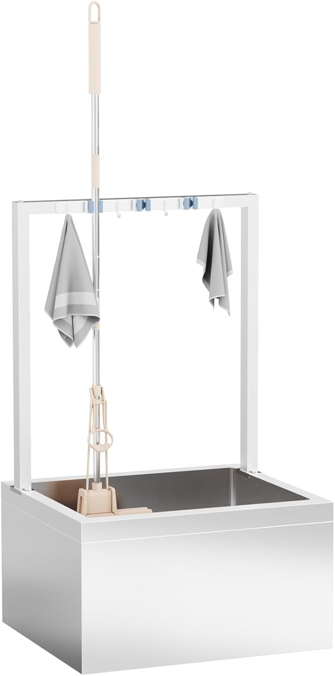 TONGMO Stainless Steel Floor Mop Sink, Mop sink by TONGMO