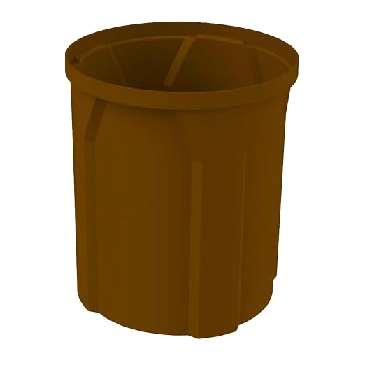 42 Gallon Round 100% Recycled Plastic Heavy-Duty Commercial Outdoor and Indoor - Image 6
