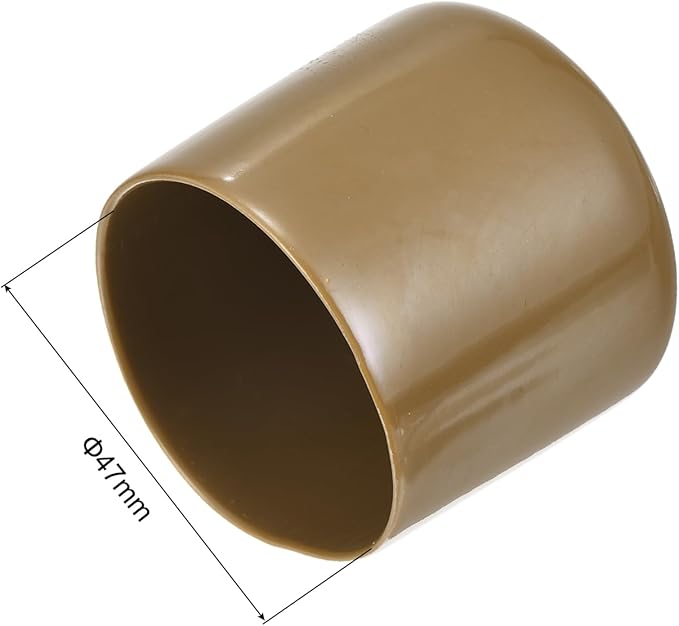 uxcell 20pcs Rubber End Caps 47mm ID Vinyl PVC Round Tube Bolt Cap Cover Screw - Image 3
