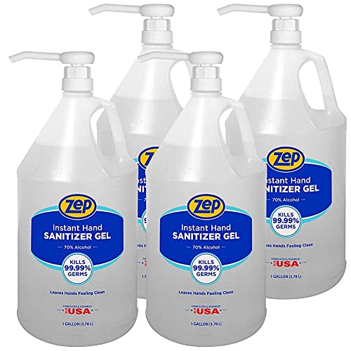 Zep Instant Hand Sanitizer Gel 70% Alcohol - Image 3