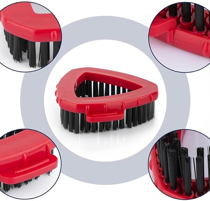 6 Pack Spin mop Replacement Head, Spin mop Scrub Brush, Microfiber Mop Refills - Image 9