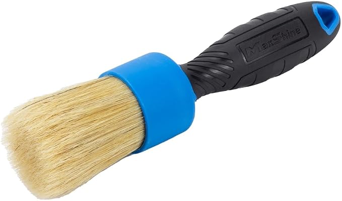 Maxshine Universal Blue 100% Boar's Hair or Mixed Bristle Stubby Detailing - Image 3