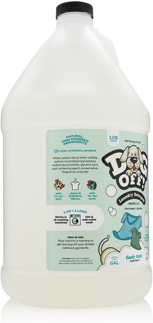 Bark2Basics Dog-Off Laundry Liquid Detergent, 1 Gallon - Image 2