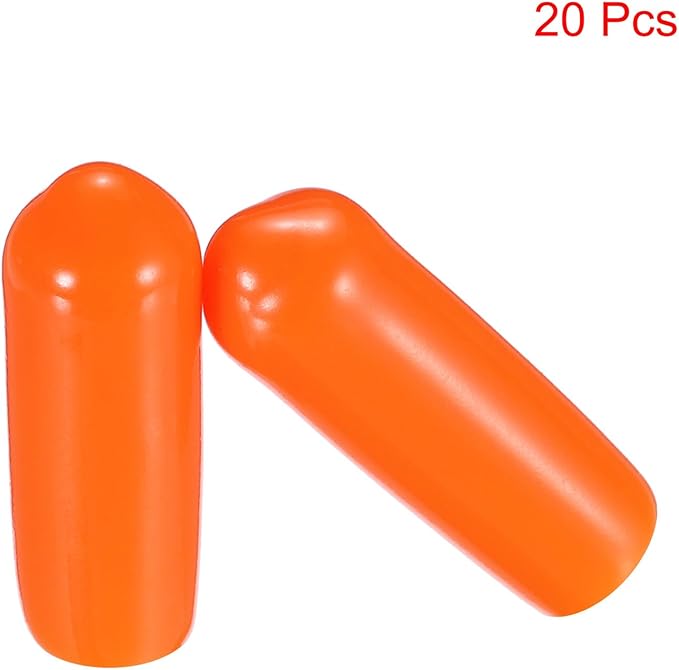 uxcell 20pcs Rubber End Caps 5mm ID Vinyl PVC Round Tube Bolt Cap Cover Screw - Image 2