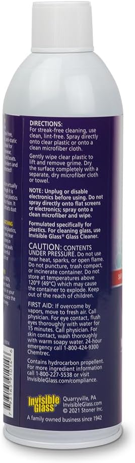 Invisible Glass 91014 Clear Plastic Cleaner - Image 2