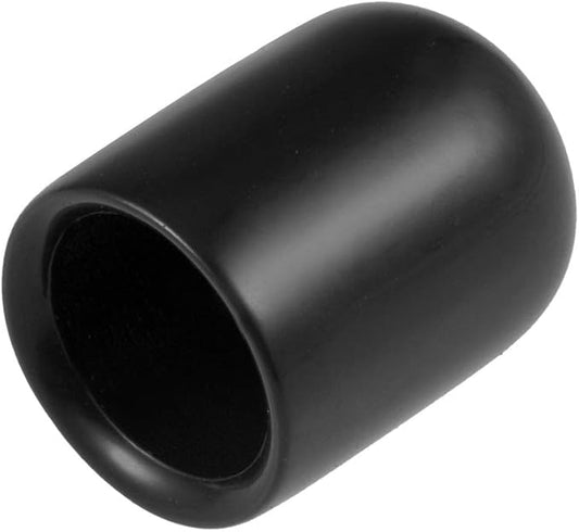 uxcell 20pcs Rubber End Caps 8.5mm ID Vinyl Round Tube Bolt Cap Cover Thread by uxcell